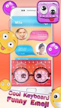 Cool Keyboard Funny Emoji screenshot 2