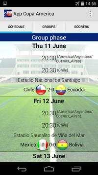 App Copa America 2015 screenshot 1
