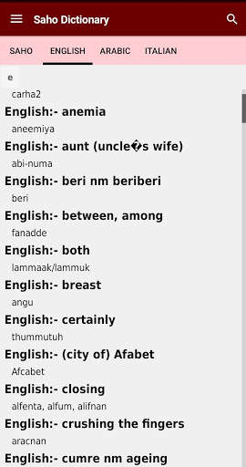 SahoDictionary screenshot 3