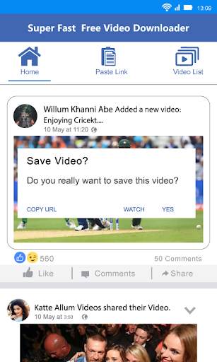 Super-Fast free Video Downloader 2019 screenshot 5