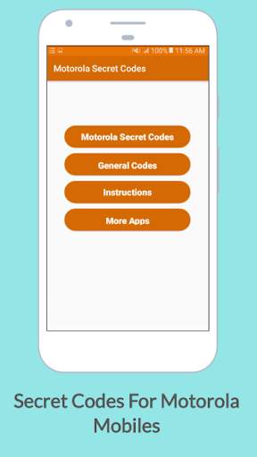 Secret Codes for Motorola Mobiles screenshot 1