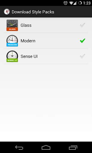 Animated Analog Clock Widget screenshot 3
