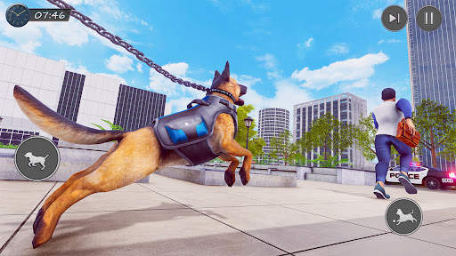 US City Police Dog Crime Chase स्क्रीनशॉट 2