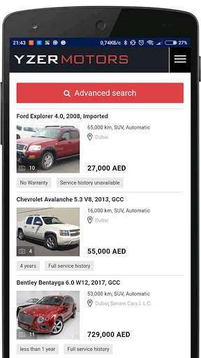 Used Cars Dubai - Buy & Sell Used Cars App screenshot 6