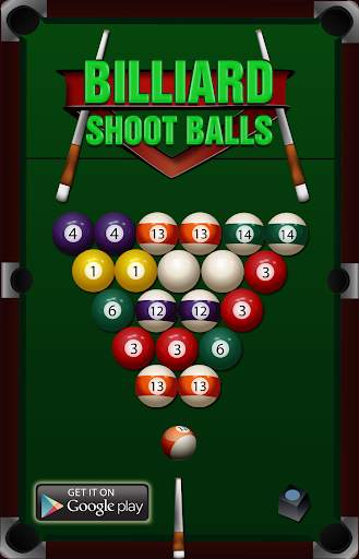 Billiard Shoot Balls screenshot 1