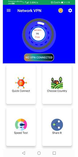 Network VPN- Free Secured & Unlimited VPN screenshot 1