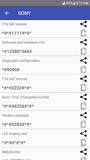 Mobile Secret Codes - MMI USSD screenshot 4