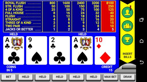 Video Poker Classic Double Up screenshot 1