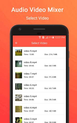 Audio Video Mixer screenshot 3