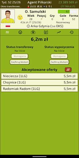 Agent Piłkarski (Football Agent) screenshot 3