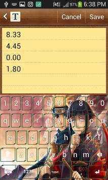 New Keyboard for Naruto 2018 screenshot 5