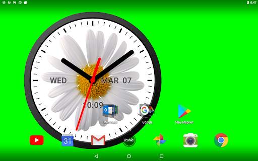 Analog Clock Widget-7 скриншот 6