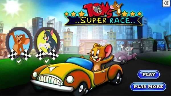 tom jerry racing game screenshot 1