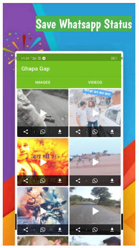 Gapa Gap - Video Status Shayri & Downloader screenshot 3