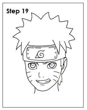 How To Draw Naruto screenshot 5