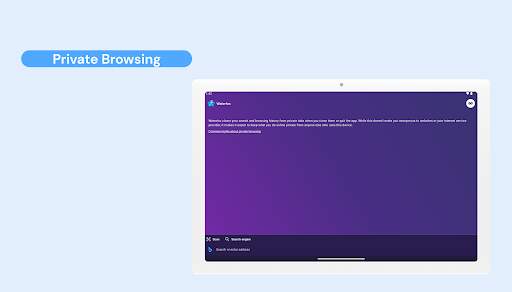 Waterfox: Privacy Web Browser screenshot 6