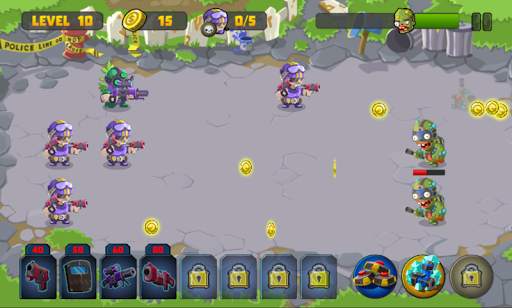 Marines vs Zombies: Army versus Zombie Battle screenshot 1