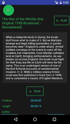 AudiBook for Spotify screenshot 3