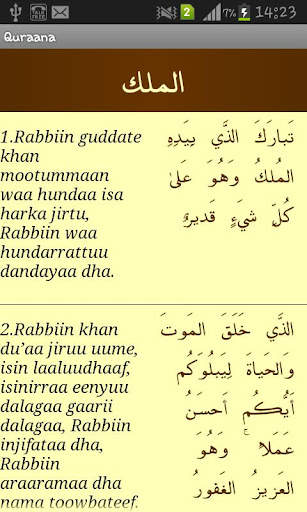Oromo Quran screenshot 5