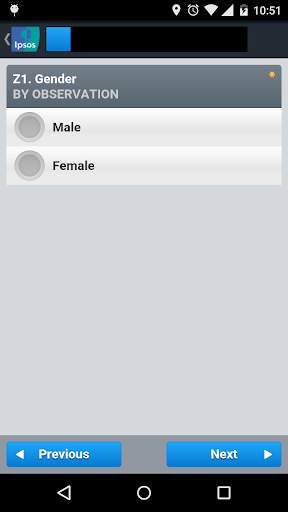 Ipsos iField screenshot 2