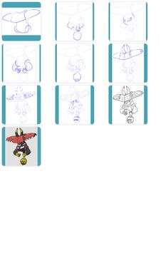 How to Draw All Pokemon Sun Moon screenshot 6