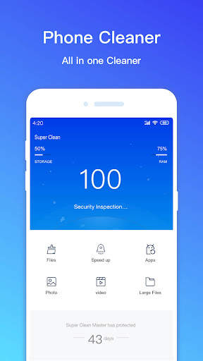 Super Clean Master of Cleaner screenshot 1