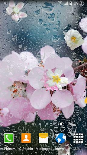 Blooming Trees Live Wallpaper screenshot 2