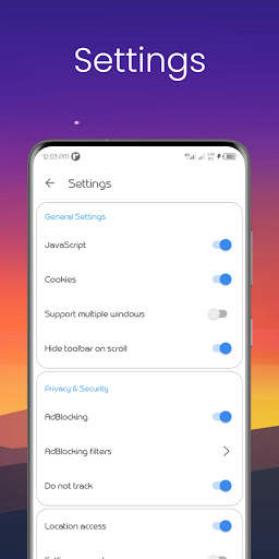 Comfort Browser screenshot 5