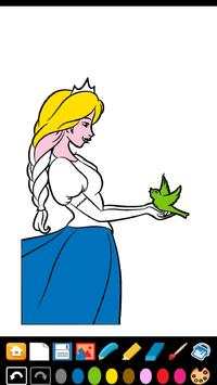 Princess Coloring Game screenshot 1
