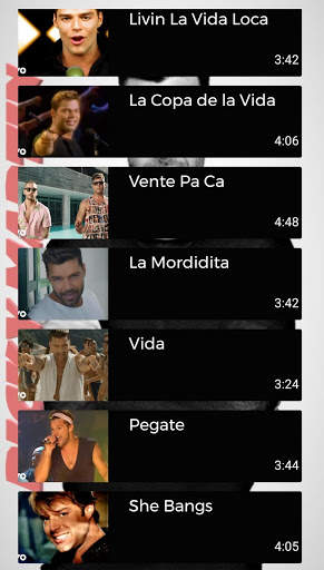 Ricky Martin Best Songs and Albums screenshot 3