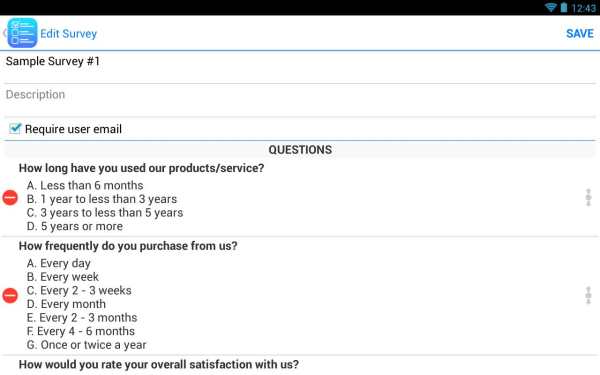 Survey App Lite screenshot 7