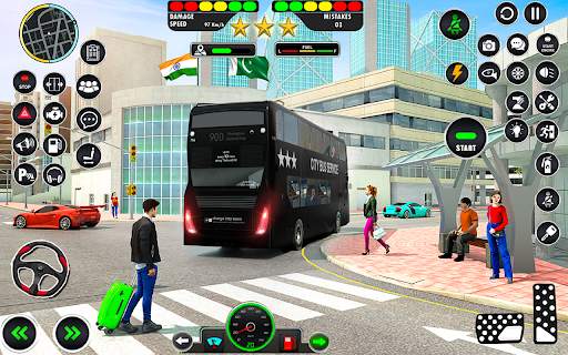 Bus Simulator 3D Bus Games screenshot 3