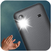 Flashlight on/off on clap icon