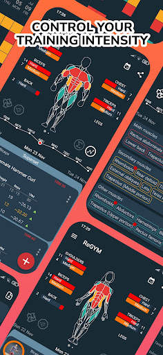 ReGYM - workout diary screenshot 1
