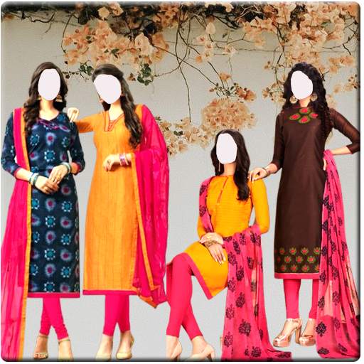Women Chudidar Twins Photo Suit 1.3