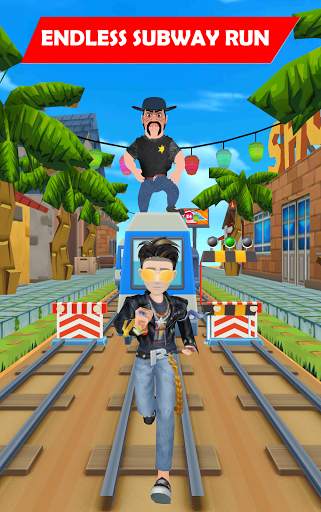 Subway Train Surf : Running Game! screenshot 1