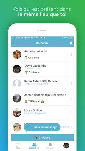 Noov - Réseau social localisé screenshot 2