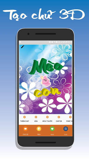 Tạo chữ 3D - Làm chữ 3D nghệ thuật screenshot 4