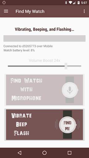 Find My Watch for Android Wear screenshot 2