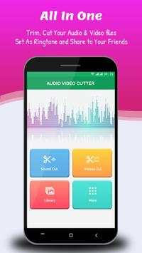 Mp3 Cutter, Video Cutter & RingTone Maker screenshot 1