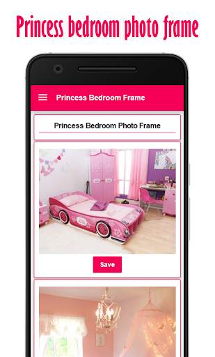 Princess Bedroom Photo Frame screenshot 1