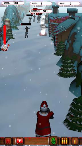 santa vs zombie: hari Natal screenshot 6