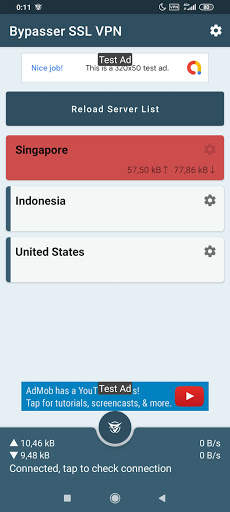 Bypasser SSL VPN screenshot 1
