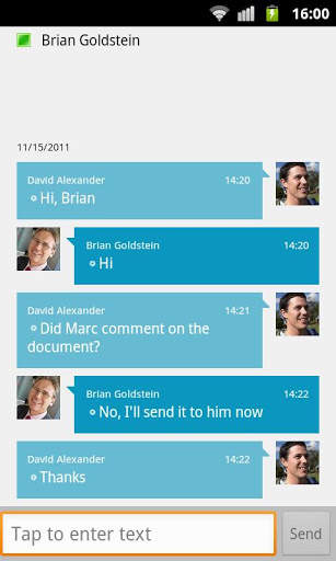 Lync 2010 screenshot 3