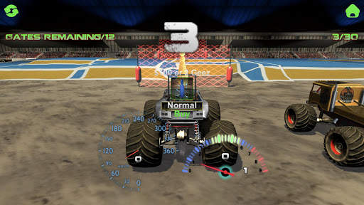 Monster Truck Stunts, Race and Crush Cars screenshot 1