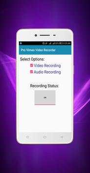 Pro Vimeo Video Recorder screenshot 3