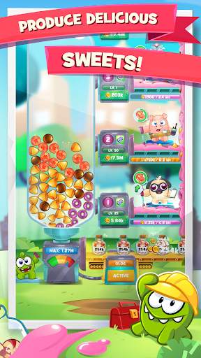 Om Nom Idle Candy screenshot 1