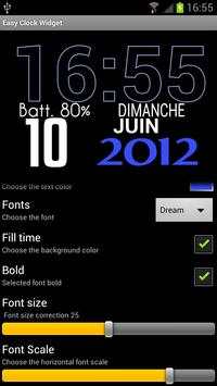 Easy Clock Widget Lite screenshot 7