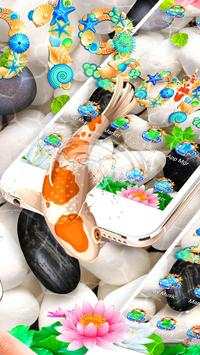 3D Koi Fish Lively Theme screenshot 2