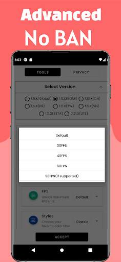 GFX Tool For PUBG - Game Launcher, optimizer screenshot 3